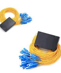 FAT 1*32 Complete SC/UPC splitter & adapter Black